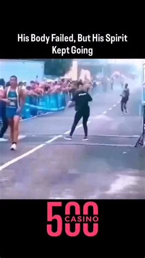 🏆 All About Sports | News, Facts, Highlights on Instagram: "In the final moments of a marathon, the leading runner was only steps from victory when exhaustion struck—his legs gave out, and his body was on the verge of collapse. Every movement was a battle, every muscle begged him to quit. But his will refused to break. Driven purely by determination, he crawled and stumbled toward the finish line. At that point, it wasn’t about winning—it was about proving that real strength comes from within, 