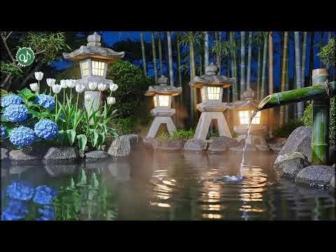 Healing Meditation Music 🕉️ 🌙 🔴 Live Lunar Water Serenity – Moonlit Nightflow