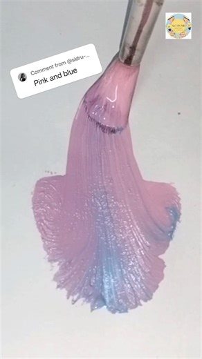 🩷🩵#shorts #shortsfeed #viralshorts #viral #youtubeshorts #colormixing #relaxing #satisfying #calm