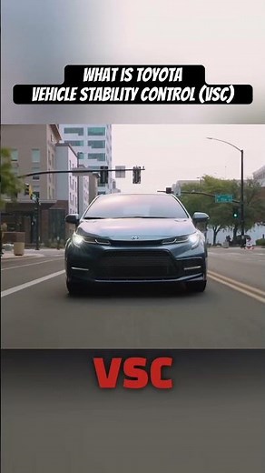 What is Vehicle Stability Control | VSC Helps Prevent Wheel Spin & Loss of Traction #vehiclesafety