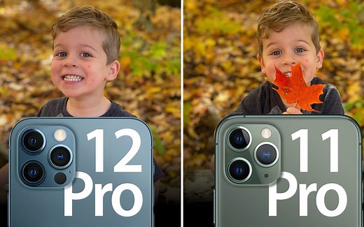 iPhone 12 Pro 与 iPhone 11 Pro 摄像头对比