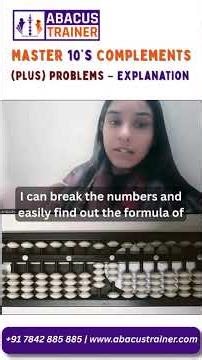 Fast Calculation Tricks Using 10’s Complements | Mental Math for Kids