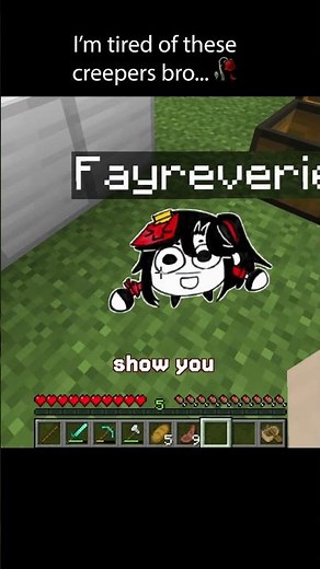 new creeper trick #minecraft