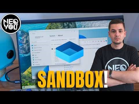 Prova qualsiasi software SENZA rischi con Windows Sandbox