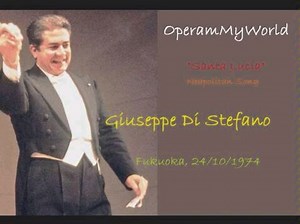 Giuseppe Di Stefano - Encore Santa Lucia Live 1974 year