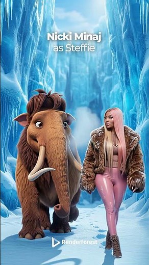 🧊 The Ice Age casting concept, generated with Renderforest AI Video Generator.