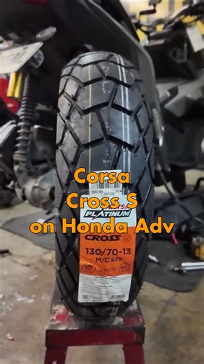 4.6K views · 50 reactions | Corsa Cross S Tire on Honda Adv | Takara Tires | Facebook
