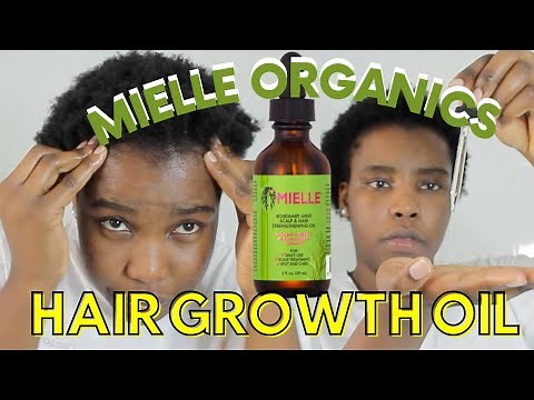 MIELLE ROSEMARY MINT SCALP AND HAIR STRENGTHENING OIL Review | Hair Growth Oil | #4cNaturalHair