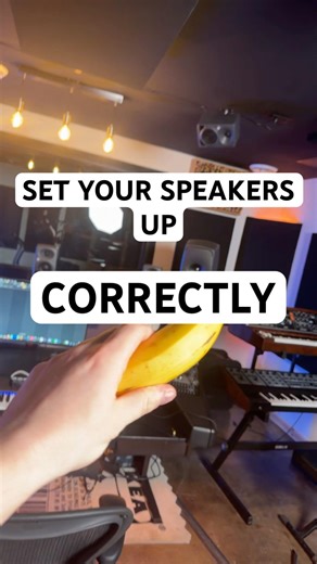 How to set up speakers for mixing #mixing #mastering #flstudio #musicproducer #audioengineer #studio