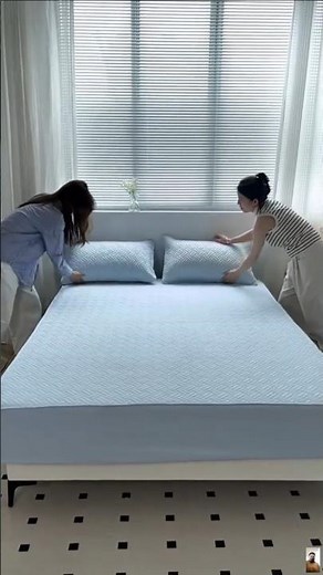 How to Use Mattress Protector Fitted Sheet Properly #shorts