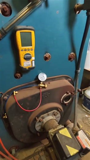 Oil burner essentials for cleaning and setup. #oil #boiler #hvac #fueloil #boilertech #ppe #havefun