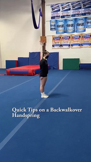 If you’re starting a backwalkover handspring here are some tips you can use to help break the skill down.. If you don’t have a strong backwalkover or Handspring I would recommend working on those skills as individuals before attempting these drills.. #tyflipzz #tumbling #cheerleading #gymnastics #dancers | TyFlipzz