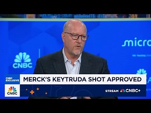 Merck CEO Rob Davis on FDA approval of Keytruda injection, navigating new vaccine landscape