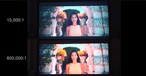 What is Projector Contrast Ratio