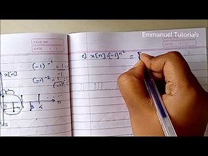 Solved Examples Periodic and aperiodic signals | nonperiodic signals | Emmanuel Tutorials