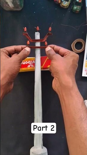 Viral DIY! Indian Street Light Craft Tutorial |Handmade Lamp Project Part 2 #shorts #diy #lamplight