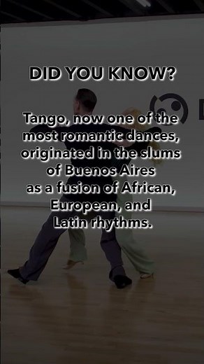 The Unexpected Origins of Tango | Dance History 💃✨