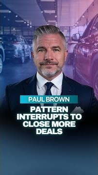 How Finance Managers Use Pattern Interrupts to Close More Deals