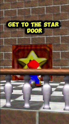 How to Mips Clip | Super Mario 64 Speedrun Short #gaming #supermario #nintendo