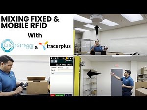 RFID training demo - Why you should mix fixed and mobile technology.