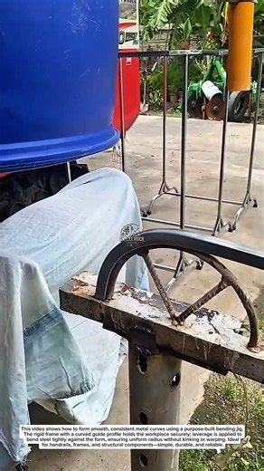 Custom Metal Bending Jig | Fast, Accurate Curved Steel Fabrication