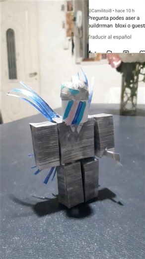 builderman skin inovator(forsaken) #forsaken #roblox #manualidad #papel