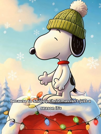 🎄✨ Snoopy’s stringing up Christmas lights with pure joy — every sparkle brighter than the last. The cold air, the warm glow, and his little happy dance say it all: the holidays are here. 💫 Let the lights shine and the hearts glow — Christmas is coming! ❤️🐾 | Holiday Magic