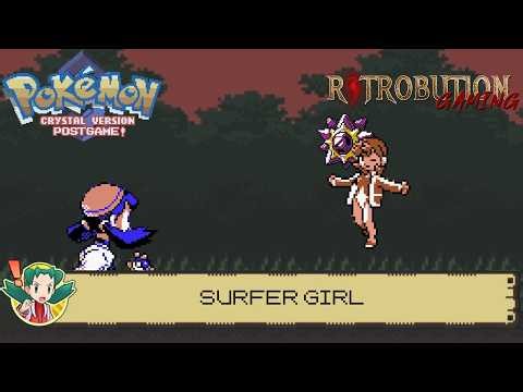 06 Surfer Girl | Let's Play POKEMON CRYSTAL Post Game Blind-ish