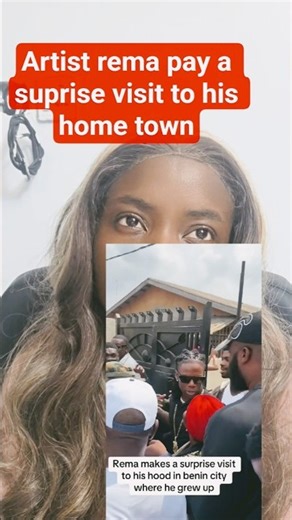 artist rema pay a suprise visit to his home town #trendingshorts #artist #rema #shorts #goviral