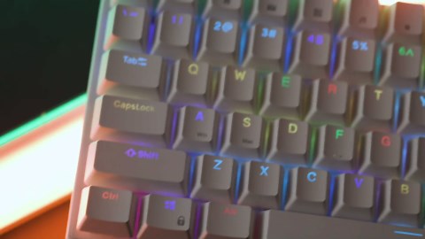 RK ROYAL KLUDGE RK84 Wired RGB 75% Hot Swappable Mechanical Keyboard, 84 Keys Tenkeyless TKL Gaming Keyboard w/Programmable Software, RK Brown Switch