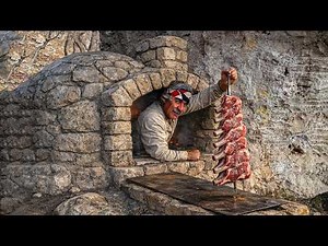 Off-Grid Pizza Oven Build - Real Wilderness Survival Construction