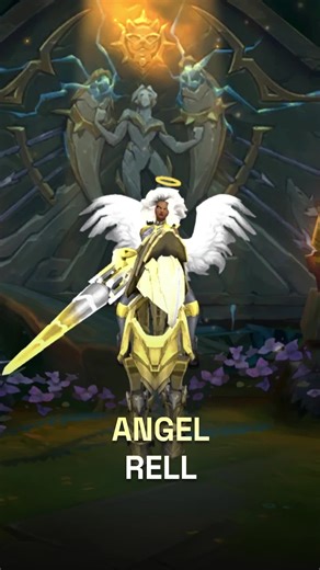 Angel Rell Custom Skin #leagueoflegends #leaguetiktok
