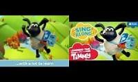 Mix of 2 videos from youtube : timmy time theme  song