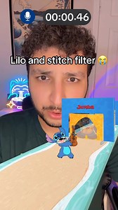 Voice Activated Lilo and Stitch Filter Game 😱! #liloandstitch #voice #filter #challenge #game #reels #reelsvideo #reelsinstagram | The Filter Dude