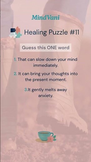 This One Word Can Slow Your Mind | Healing Puzzle #11