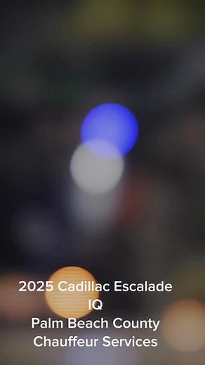 Palm Beach County’s Premier VIP Chauffeur Service 🌴 Arrive in the future of luxury — the all-electric 2025 Cadillac Escalade IQ with full executive comfort: 💺 Massage Swivel Seats 💻 Rear Desk for Productivity 📶 Onboard Wi-Fi Available for executive transfers, events, and private VIP service across Palm Beach County. 📞 844-899-4835 Exotic Transportation Group — Where Luxury Meets Precision. #ExoticTransportationGroup #PalmBeachChauffeur #EscaladeIQ #LuxurySUV #VIPService #ExecutiveTravel #Pa