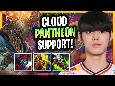T1 CLOUD DOMINATES WITH PANTHEON SUPPORT! | T1 Cloud Plays Pantheon Support Patch 26.6