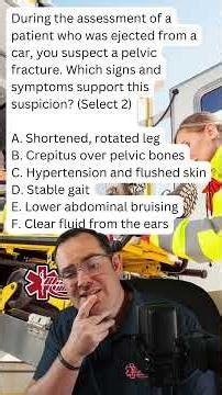 Pelvic fx symptoms?