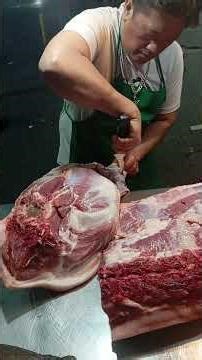 tutorial PIG PORK DEBONE CUTTING SKILLS 2/6/26 #tutorial #debone #cuttings