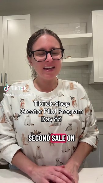 TikTok shop creator pilot program day 83 #tiktokshopcreatorpilotprogram #creatorpilotprogram #tiktokshop #5kfollowers♥️