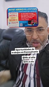 1.9K reactions · 12 shares | Oportunidades de trabajos en Pennsylvania | ToleVisión | Facebook
