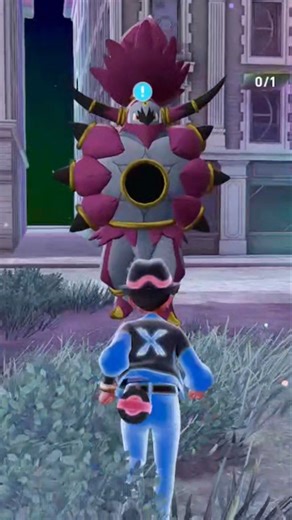 Hoopa Unbound looks pretty cool and side mission hyperspace #pokemonlegendsza #hoopaunbound