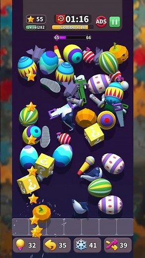 Tile Master 3D - Triple Match Level 282