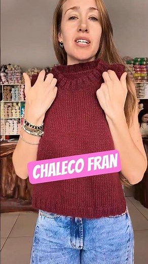 Chaleco clásico dos agujas para toda la familia: niños, hombre, mujer. Tutorial completo #palillos