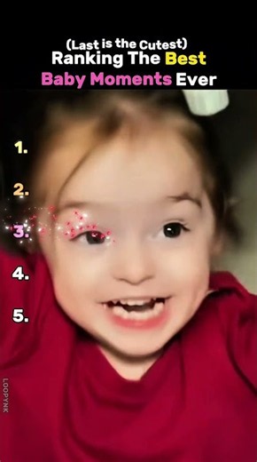 Ranking The Best Baby Moments Ever! 👶 Rank #3 Confuses Everyone! #shorts #babies #cutebaby