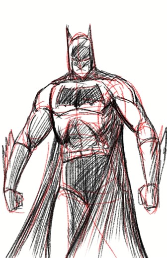 Batman Burne Hogarth mannequin