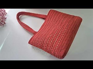 Super Easy DIY Crochet Tote Bag | Crochet Bag Tutorial |Toh Handmade 💕🎁💖