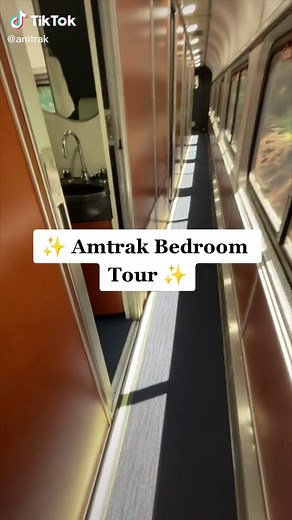 Cozy Bedroom Suite on Amtrak California - Room Tour