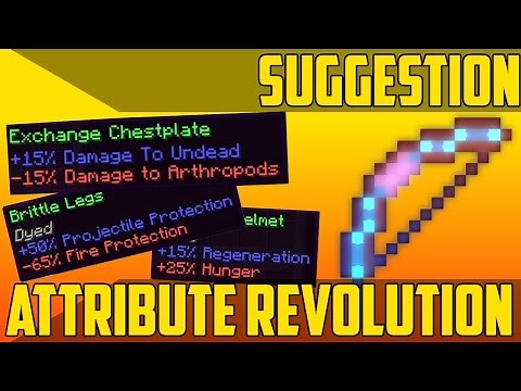 Suggestion: All Effects and Enchantments as Attributes in Minecraft