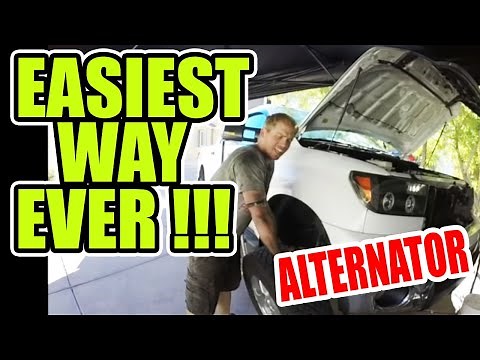 Toyota Tundra Alternator Replacement